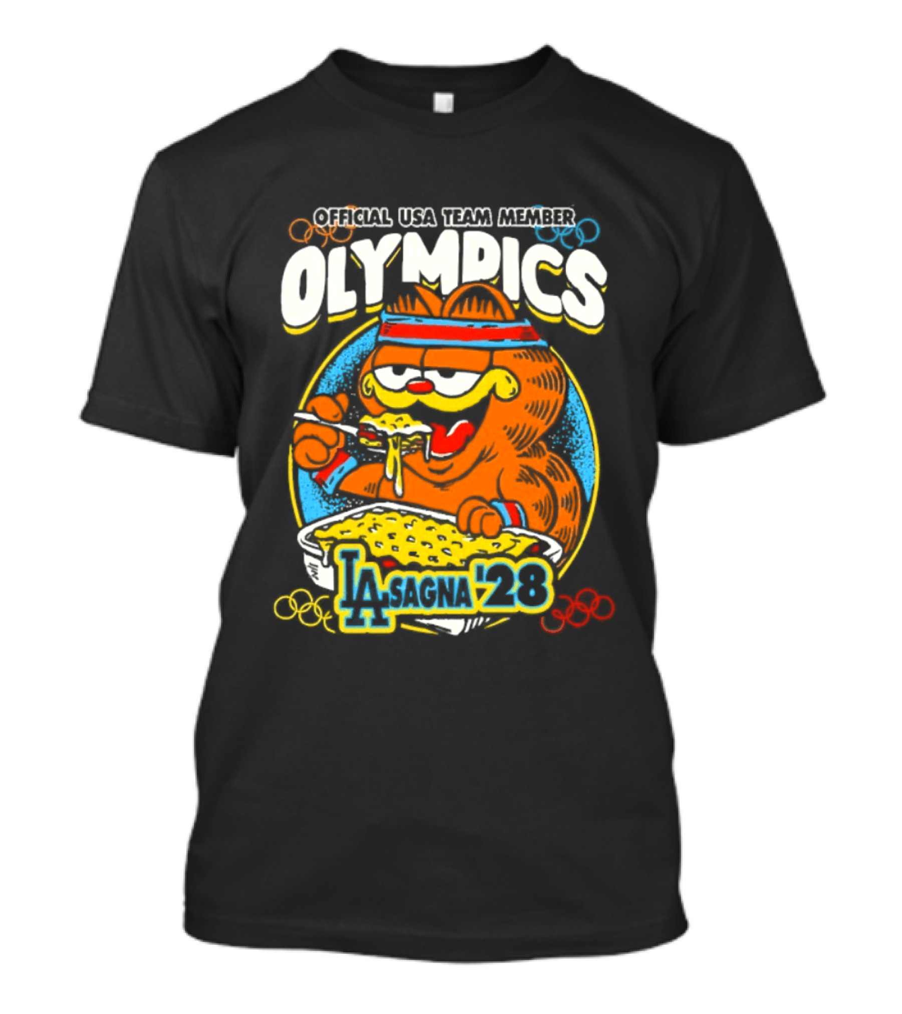 Official Usa Team Member Olympics Lasagna 28 T-Shirt