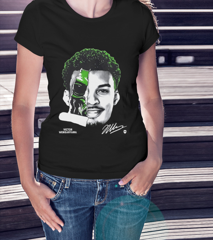 Wemby Alien Victor Wembanyama San Antonio Spurs NBA T-Shirt