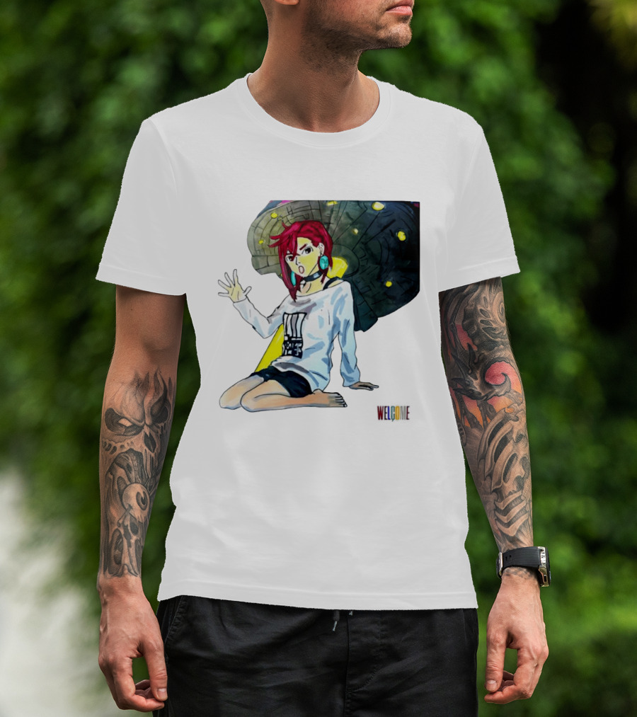 Ayase Momo UFO Anime Welcome T-Shirt