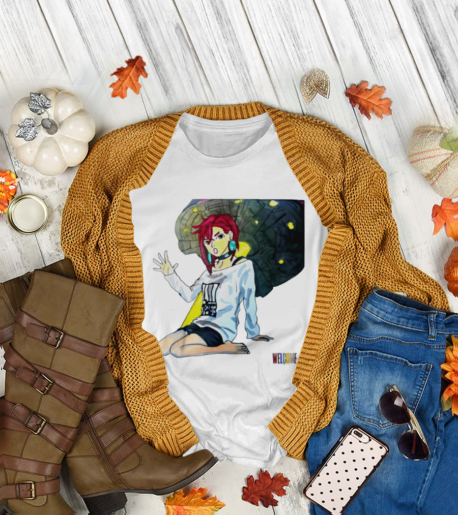 Ayase Momo UFO Anime Welcome T-Shirt