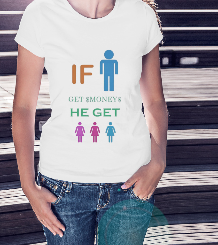 IF Get $Money$ He Get T-Shirt