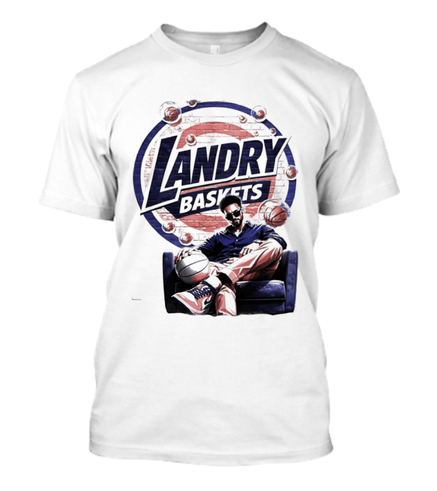 Landry Fields NBA New York Knicks Landry Baskets Basketball T-Shirt