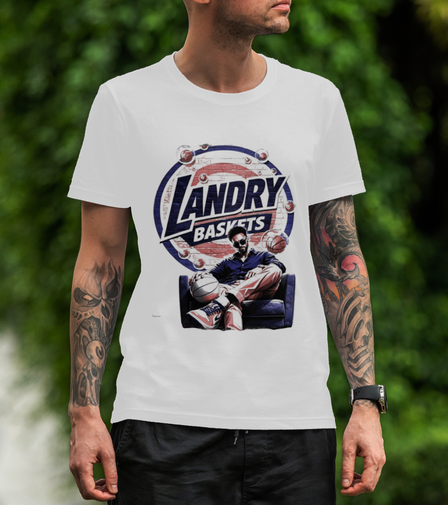 Landry Fields NBA New York Knicks Landry Baskets Basketball T-Shirt
