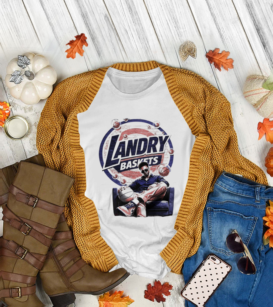 Landry Fields NBA New York Knicks Landry Baskets Basketball T-Shirt