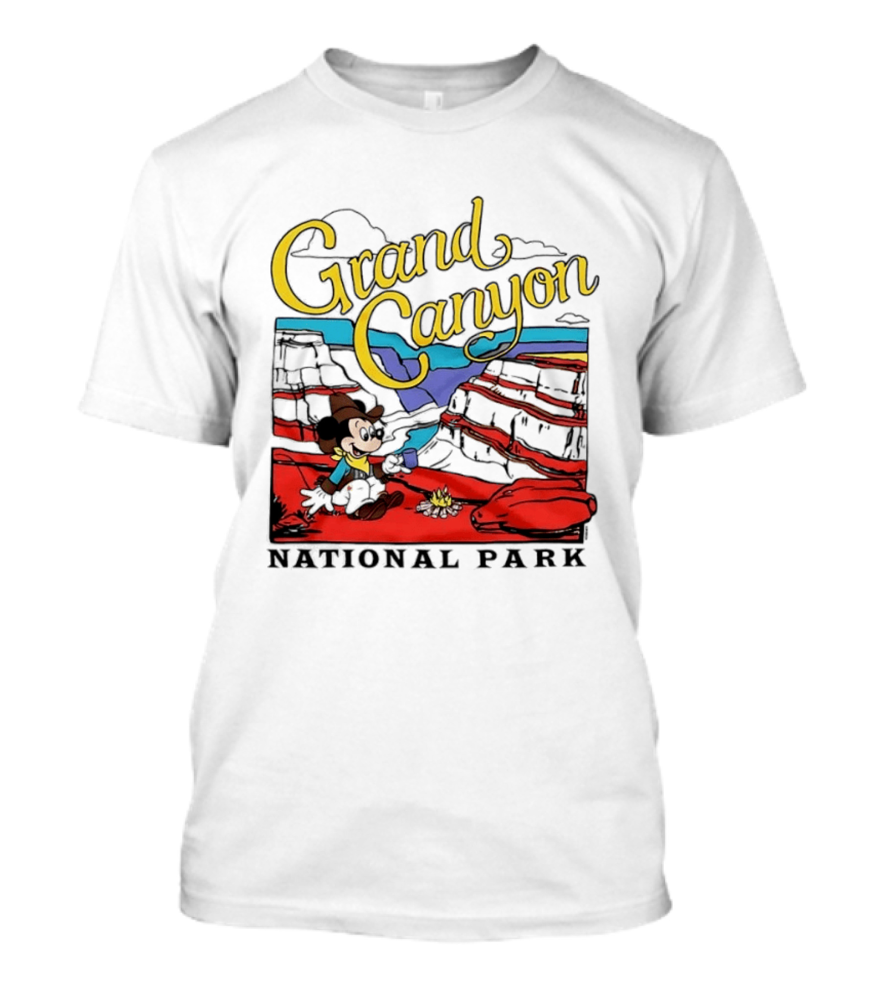 Grand Canyon National Park Mickey Mouse Adventure T-Shirt