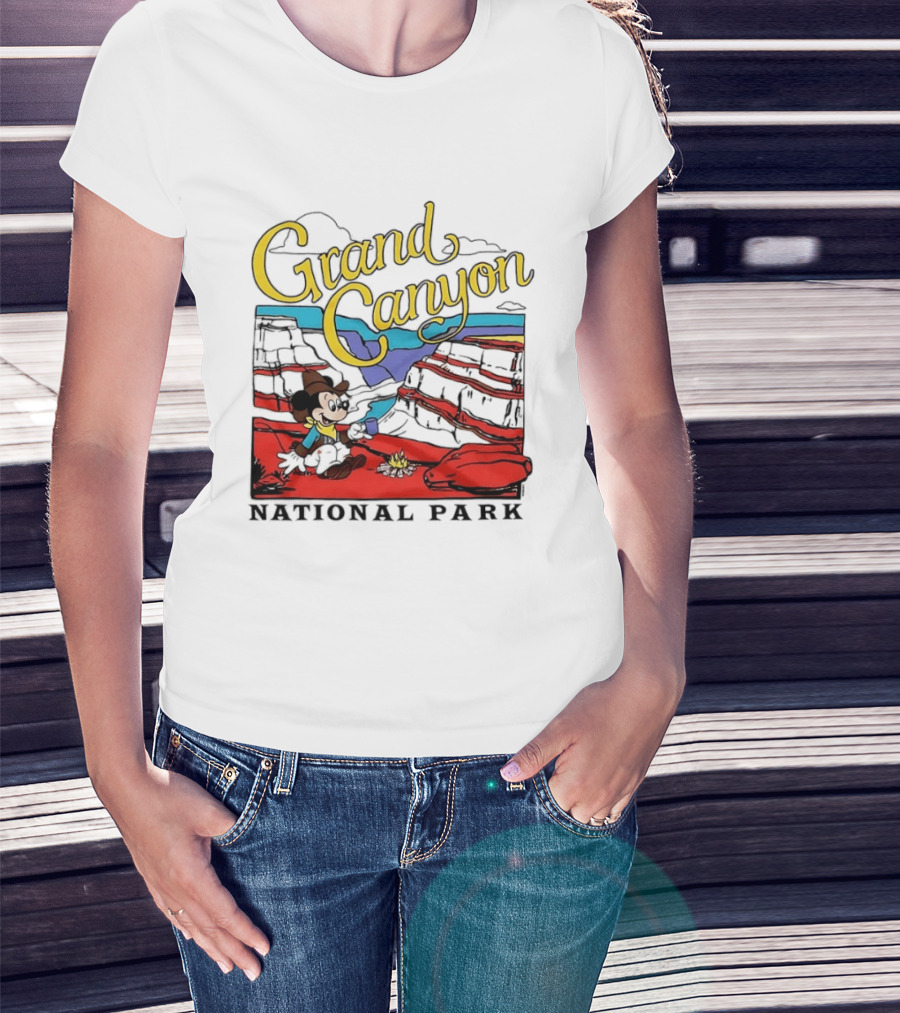 Grand Canyon National Park Mickey Mouse Adventure T-Shirt