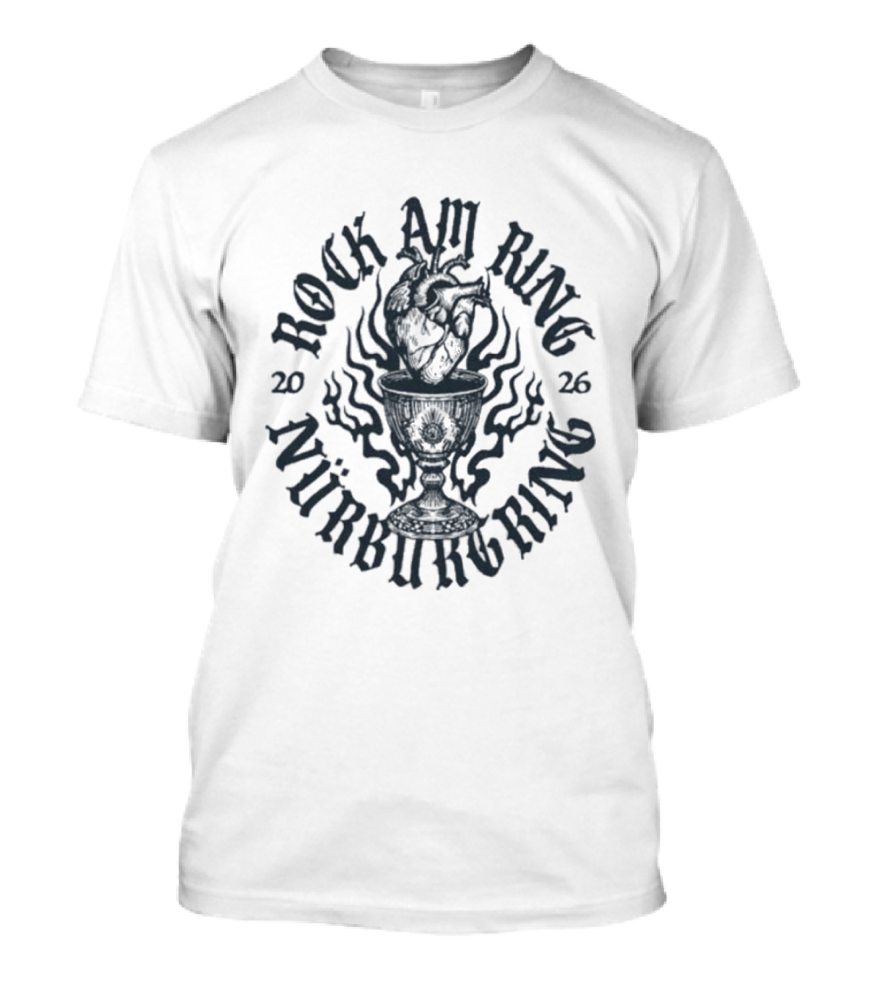 Rock Am Ring Festival 2026 Nurburgring Chalice Design June 5 7 T-Shirt