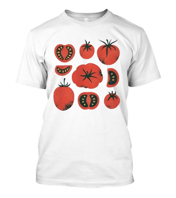 Tomato Garden Harvest Fruit Nature Botanical T-Shirt