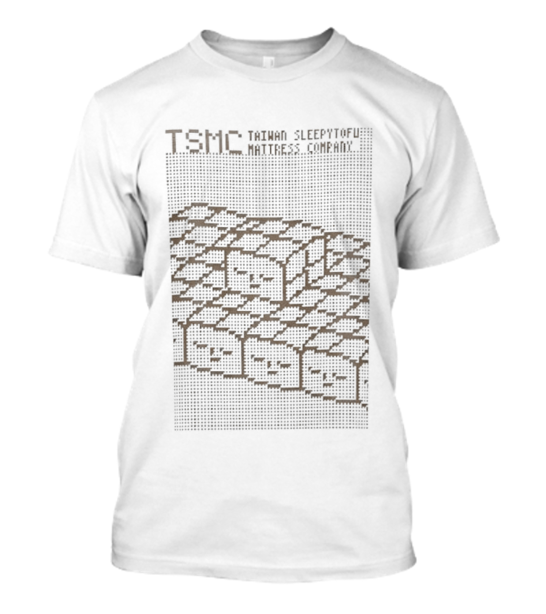 TSMC Taiwan Sleepytofu Mattress Company Tofu Blocks T-Shirt