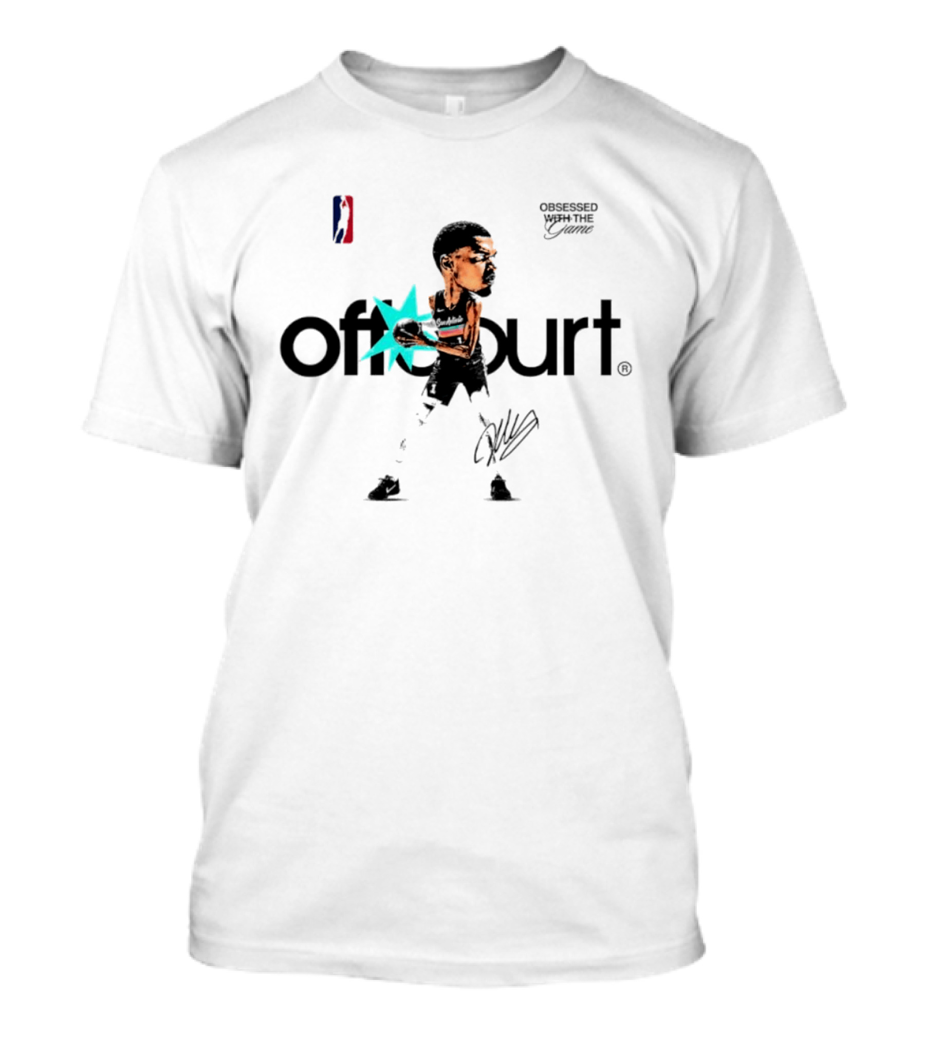 Offcourt Victor Wembanyama San Antonio Spurs Obsessed Game T-Shirt