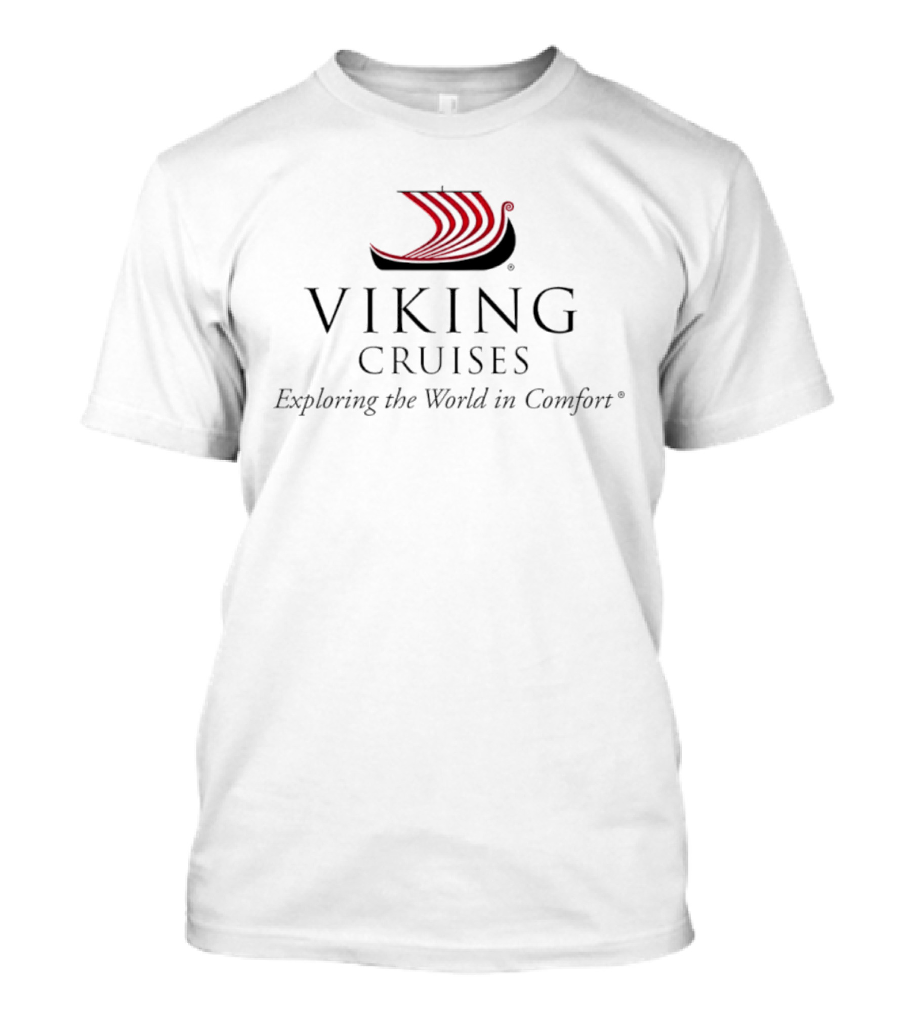 Viking Cruises Exploring The World In Comfort Nordic Ship T-Shirt