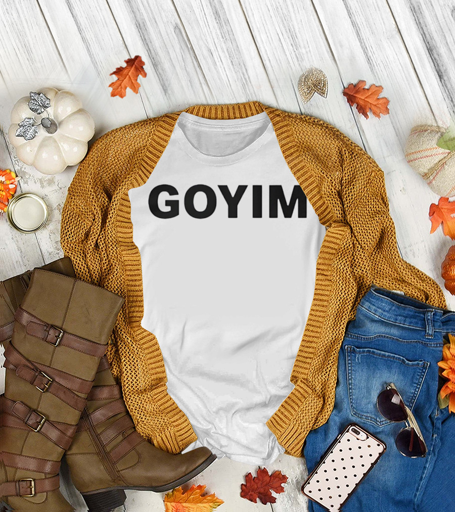 Goyim Minimalist Aesthetic T-Shirt