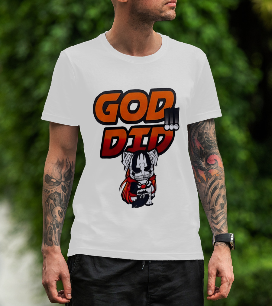 Ichigo Kurosaki God Did Bleach Anime Chibi T-Shirt