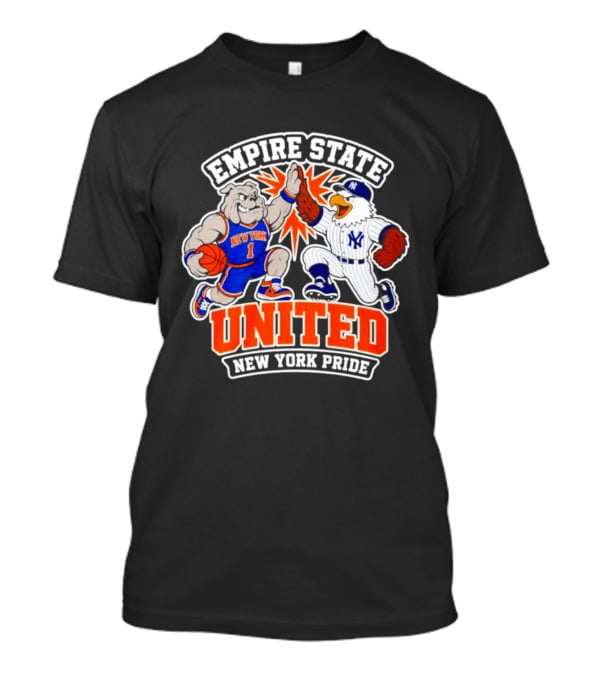 Empire State United New York Knicks Yankees Pride T-Shirt