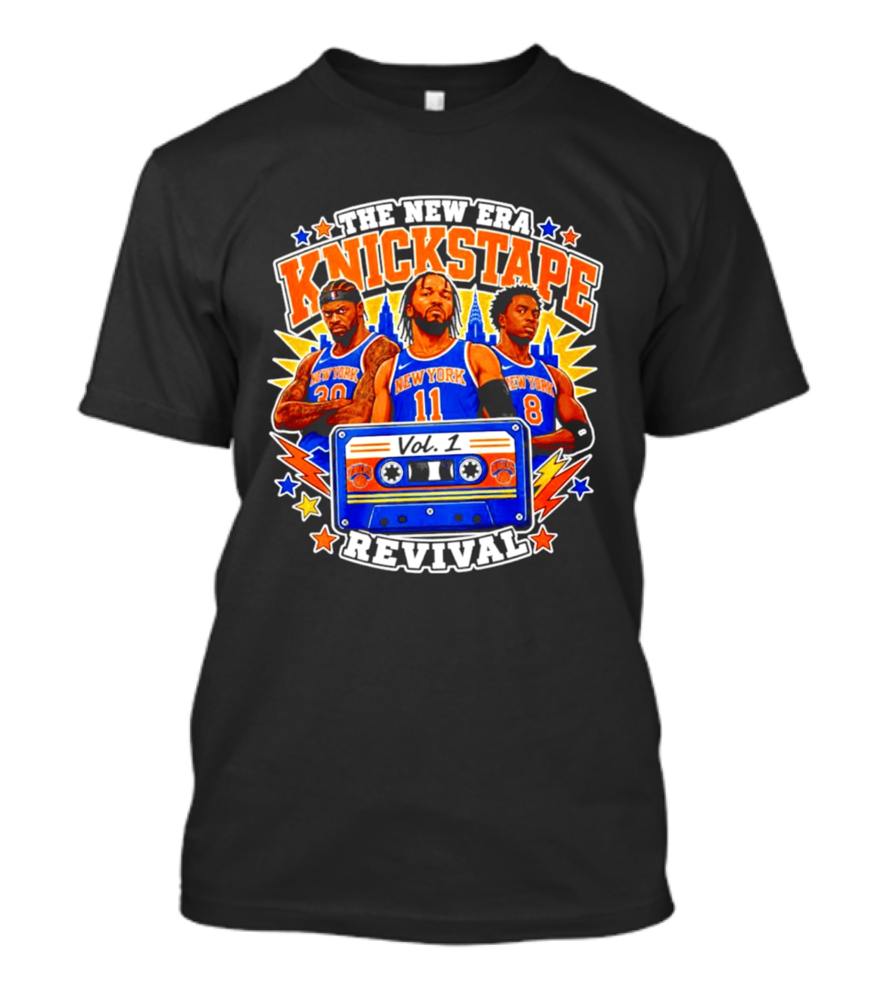 New York Knicks The New Era Knickstape Vol 1 Revival T-Shirt