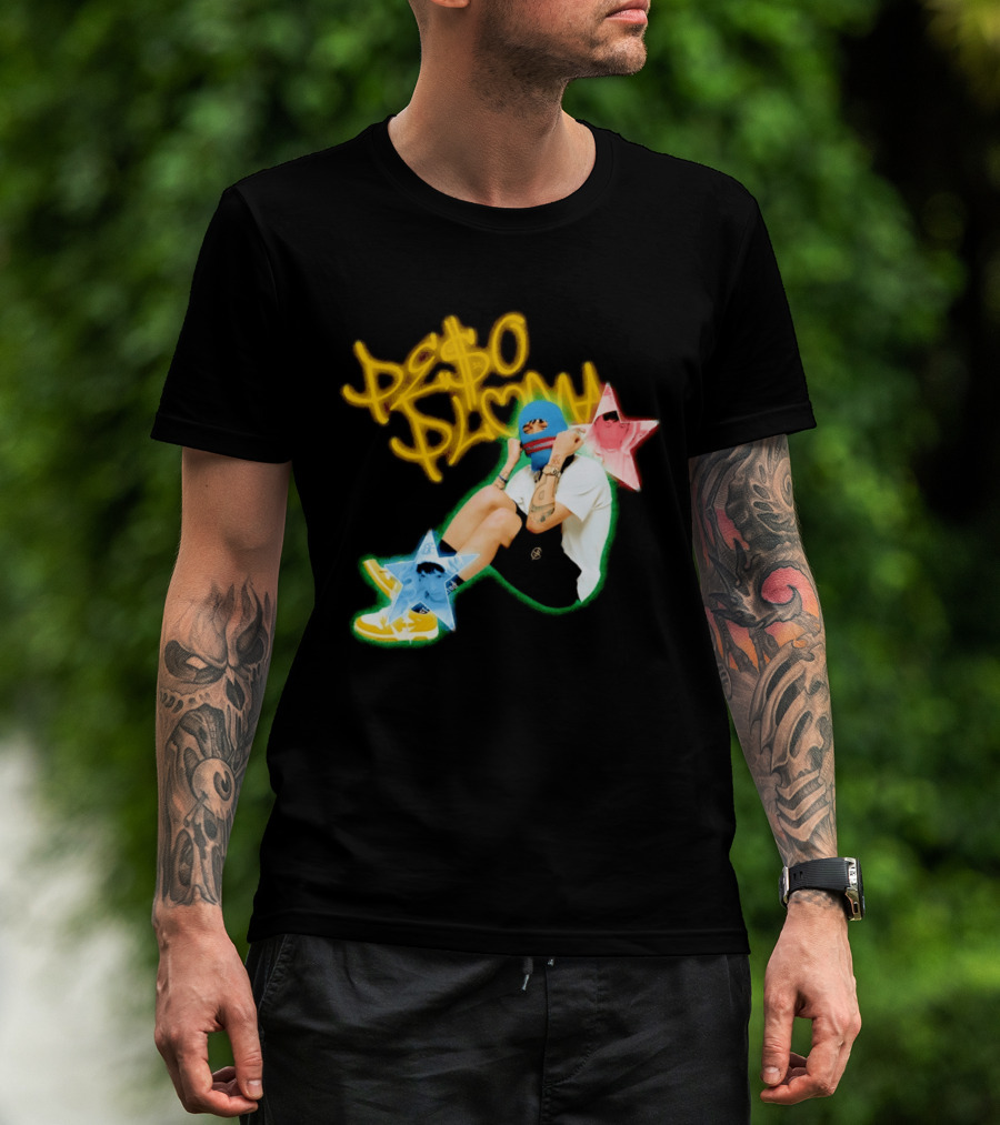 Peso Pluma Zero Love Balaclava Stars P Hundred T-Shirt