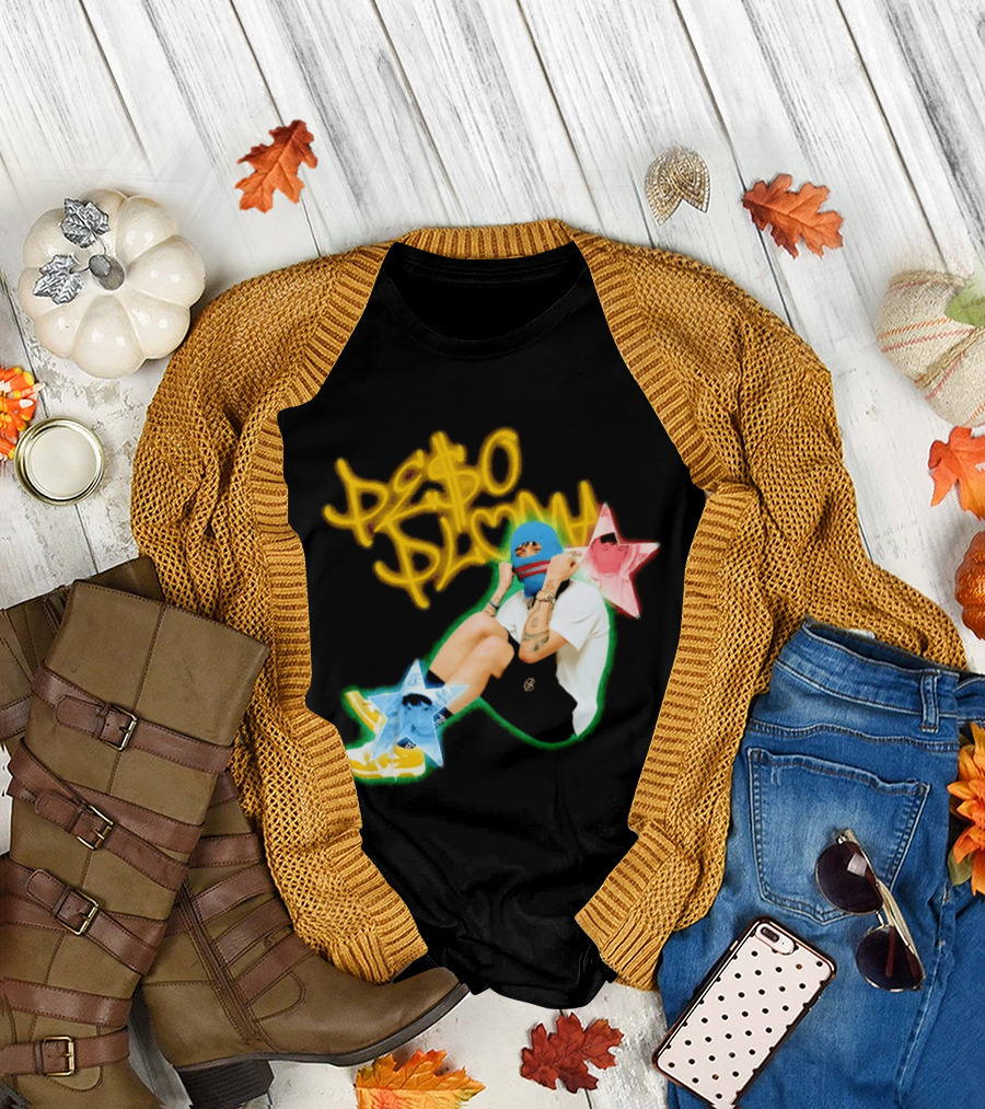 Peso Pluma Zero Love Balaclava Stars P Hundred T-Shirt