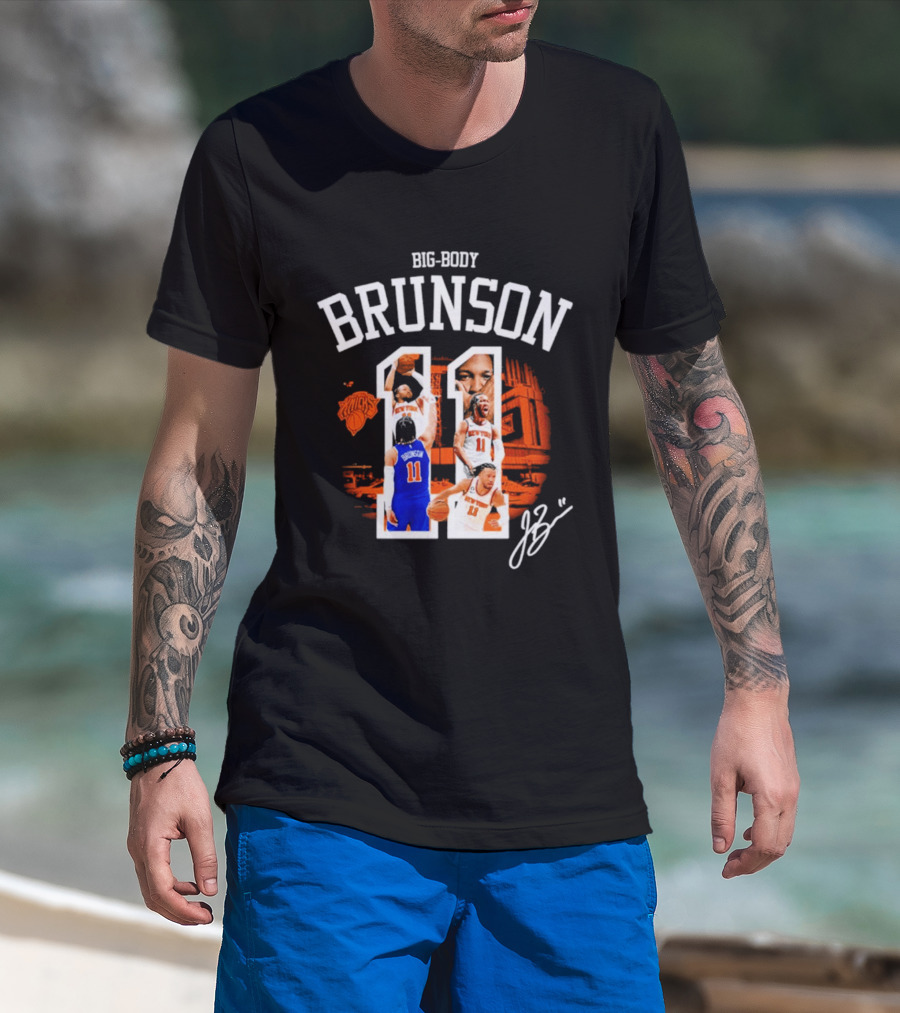 Big Body Brunson New York Knicks Basketball 11 T-Shirt