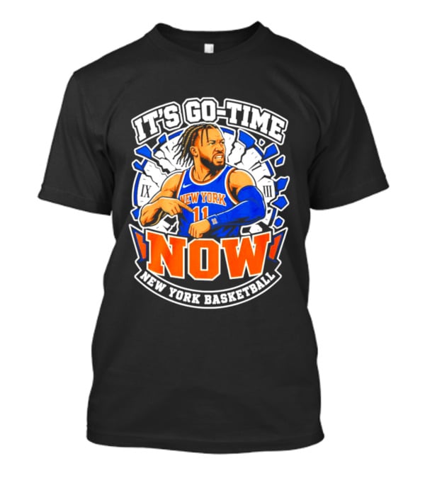 New York Basketball Jalen Brunson It's Go Time Now T-Shirt