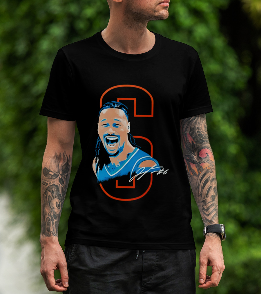 Jaylin Williams OKC Thunder #6 Cartoon T-Shirt
