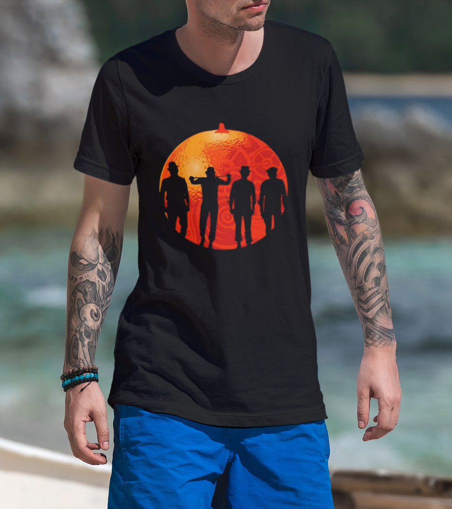 A Work Orange The Droogs Silhouettes Orange Gang T-Shirt