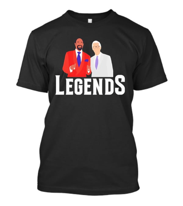 New York Knicks Legends Broadcasters Duo T-Shirt