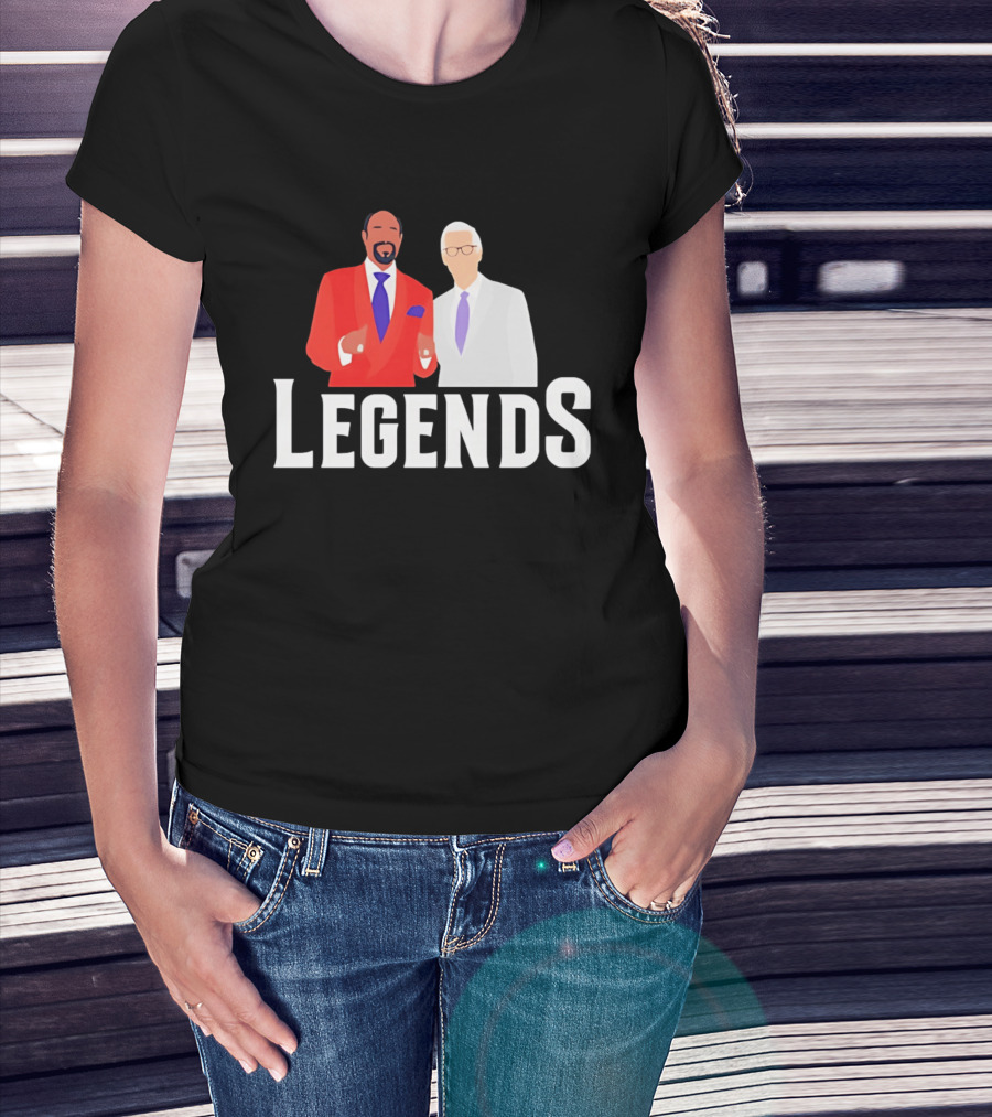 New York Knicks Legends Broadcasters Duo T-Shirt