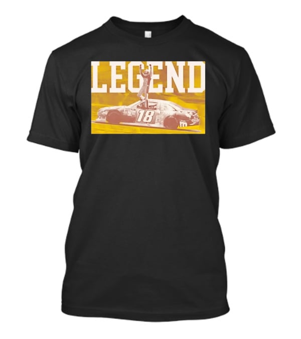 Kyle Busch 18 M&M Legend NASCAR Victory Celebration T-Shirt