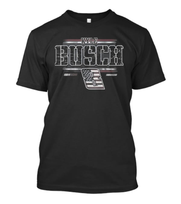 Kyle Busch 8 Racing Distressed T-Shirt