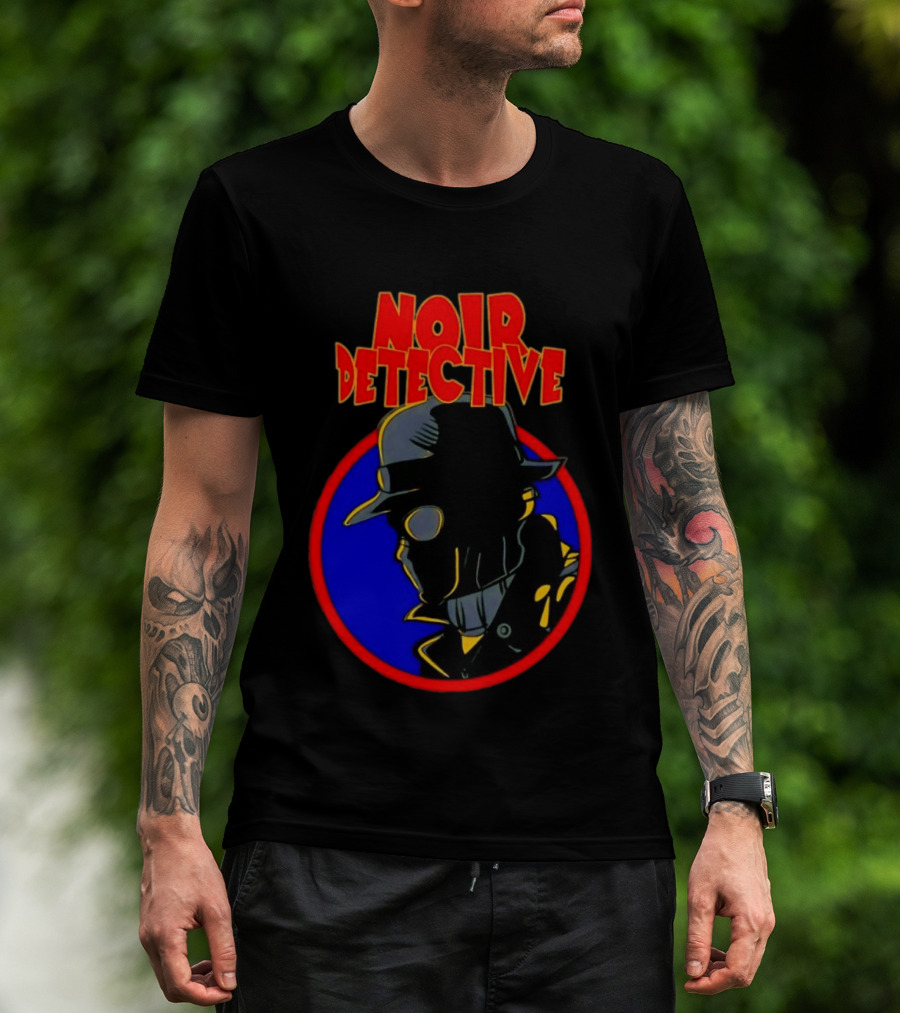 Noir Detective Private Investigator Mystery Solver T-Shirt