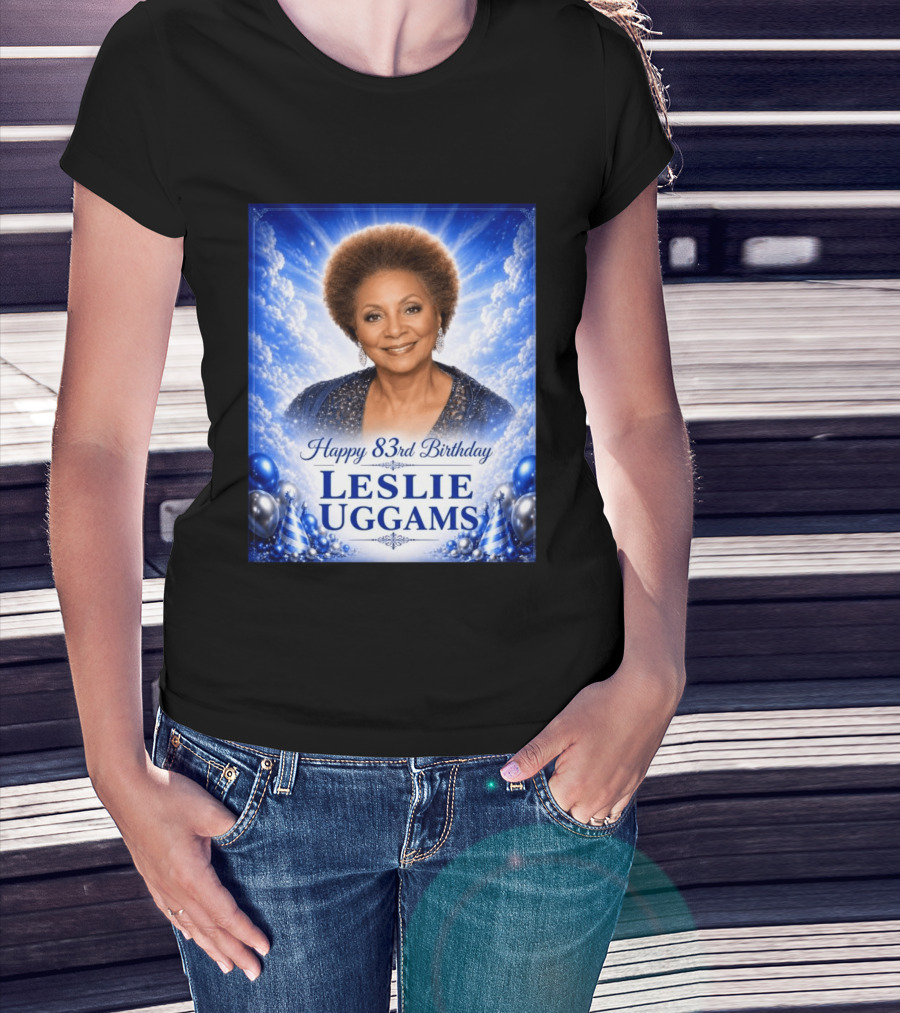 Happy 83rd Birthday Leslie Uggams Celebration T-Shirt