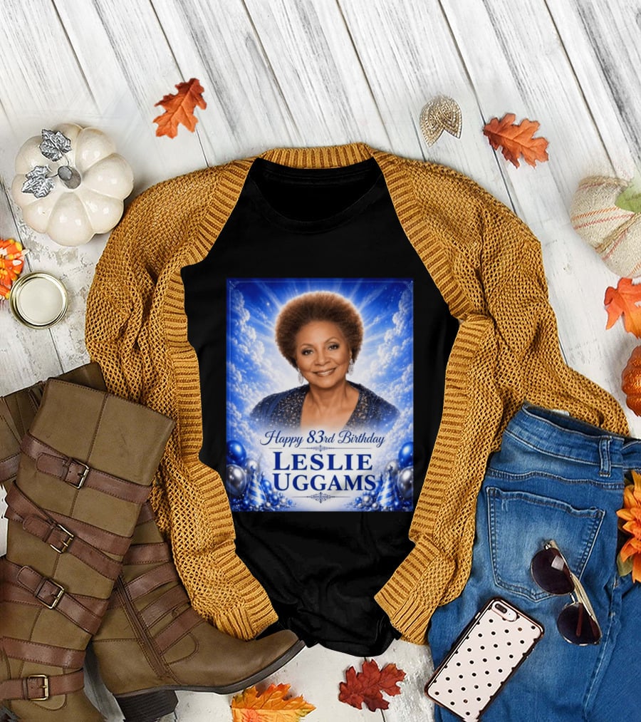 Happy 83rd Birthday Leslie Uggams Celebration T-Shirt