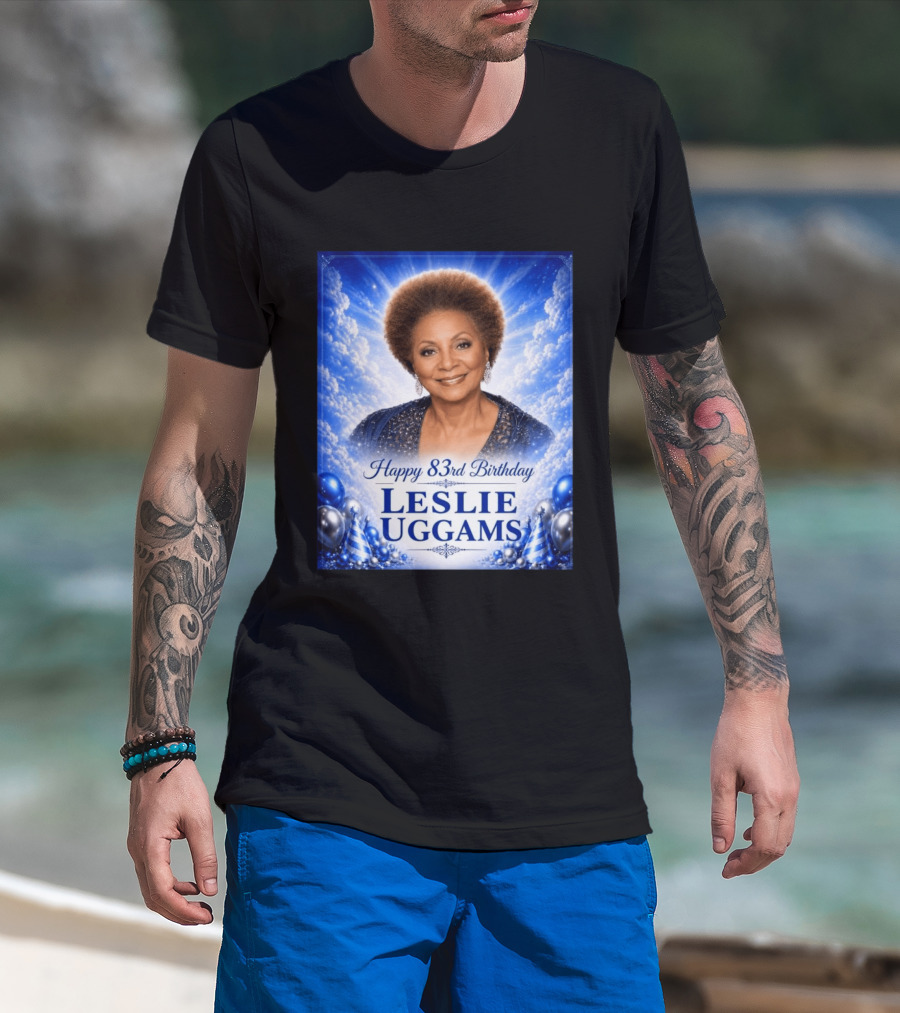 Happy 83rd Birthday Leslie Uggams Celebration T-Shirt