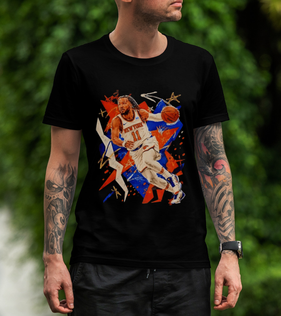 Jalen Brunson New York Knicks 11 Basketball T-Shirt