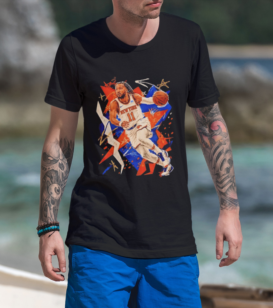 Jalen Brunson New York Knicks 11 Basketball T-Shirt