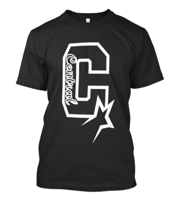 Centrual Word Letter C With Star T-Shirt