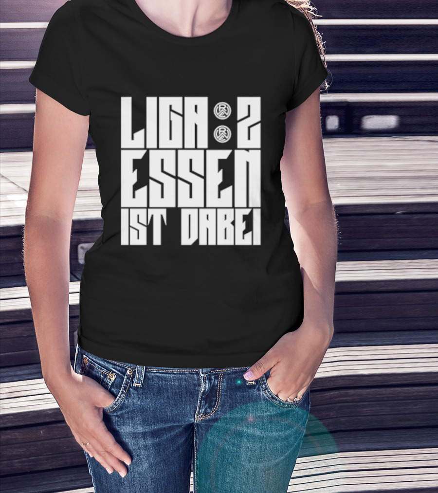 Liga 2 Essen Ist Dabei Soccer Celebration Football T-Shirt