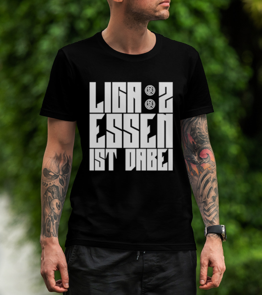 Liga 2 Essen Ist Dabei Soccer Celebration Football T-Shirt