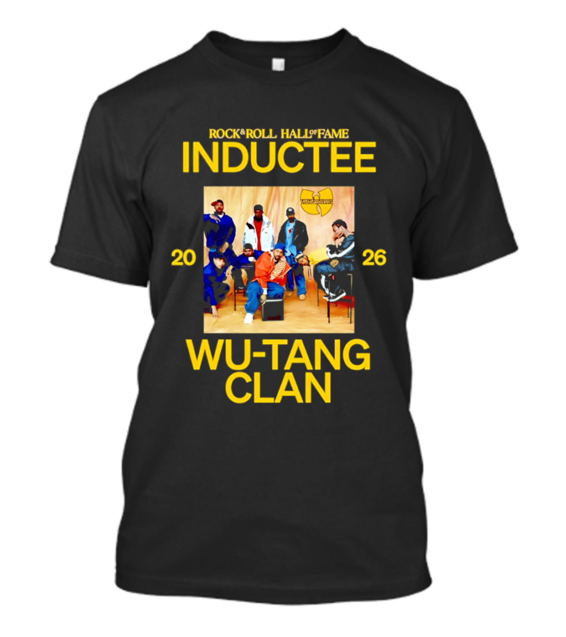 Wu Tang Clan Rock And Roll Hall Of Fame Inductee 2026 T-Shirt