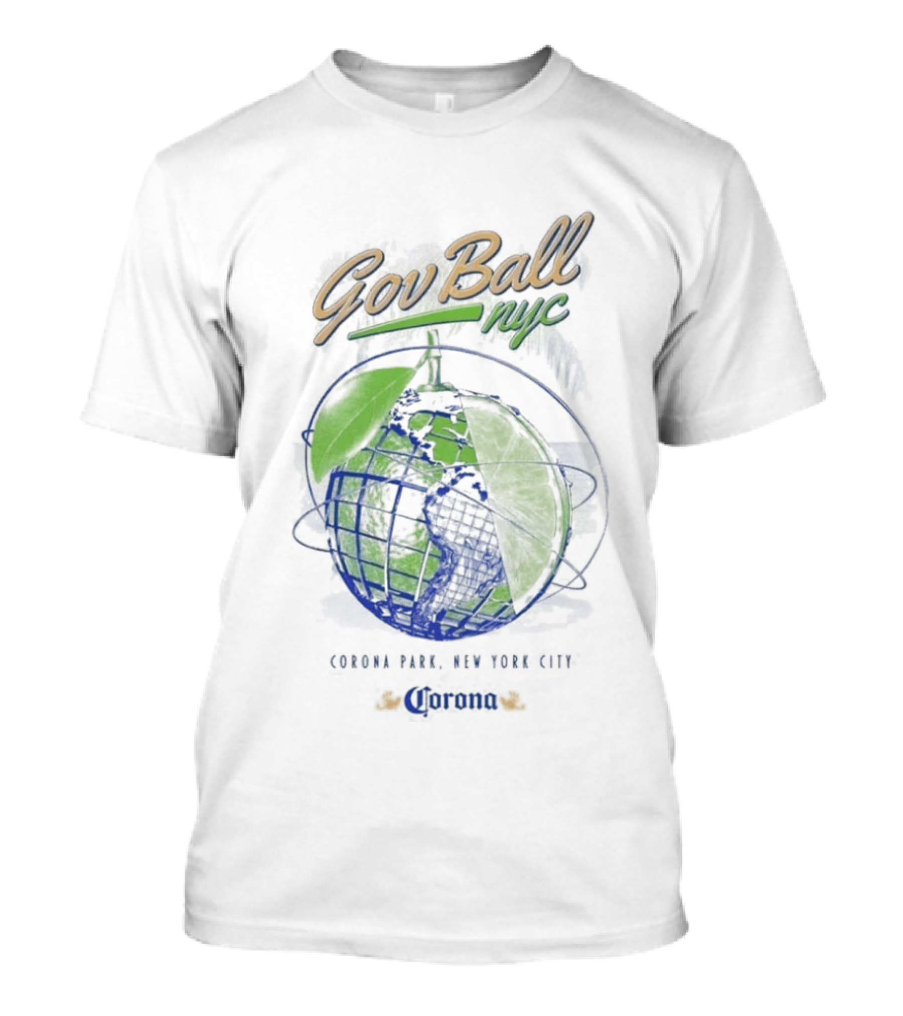 Gov Ball 2026 New York City June 5 7 Corona Festival T-Shirt