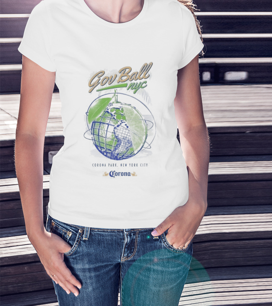 Gov Ball 2026 New York City June 5 7 Corona Festival T-Shirt