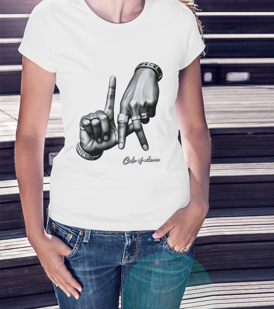 Code Of Silence LA Hand Gesture T-Shirt