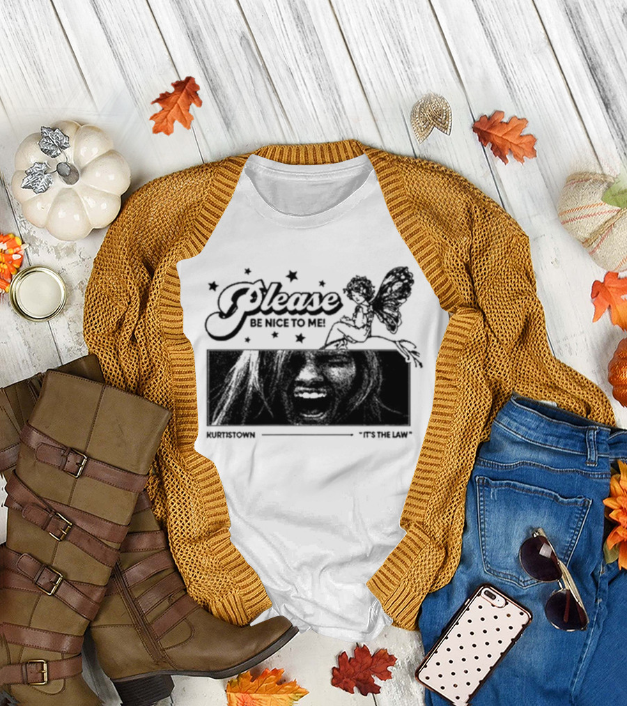Please Be Nice to Me Fairy Kurtis Conner PBNTM Screaming T-Shirt