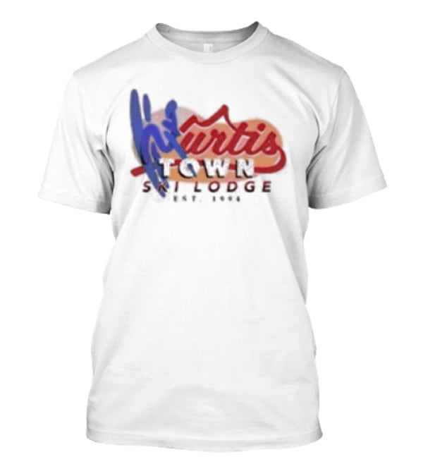 Kurtis Conner Ski Lodge Est 1994 Retro Winter Lodge T-Shirt