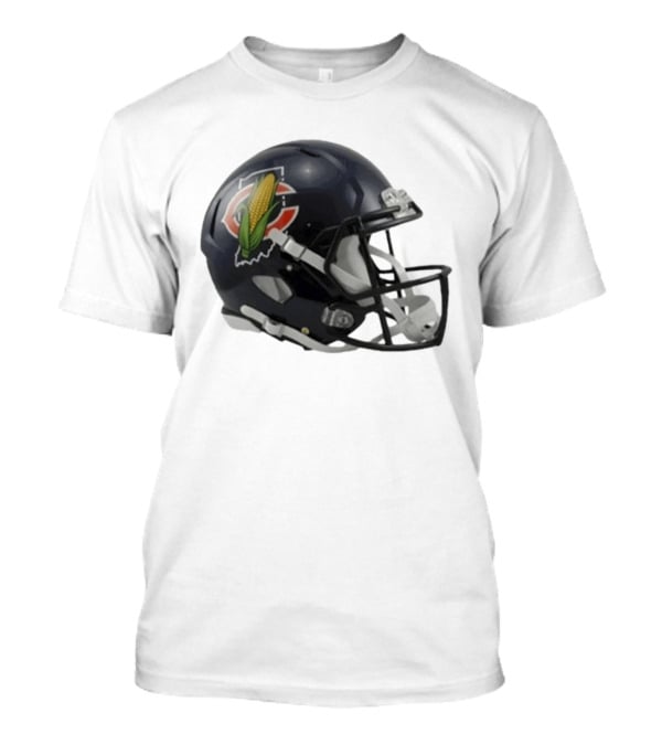 Chicago Bears Indiana Corn Helmet 2026 Edition T-Shirt