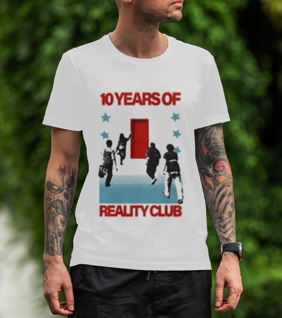 10 Years Of Reality Club Sing Dance And You Celebration T-Shirt