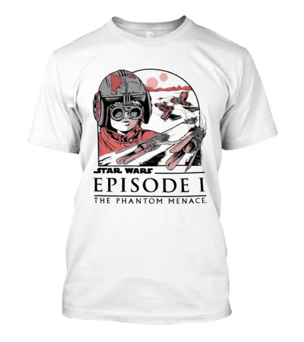 Star Wars Episode I The Phantom Menace Podrace Scene T-Shirt