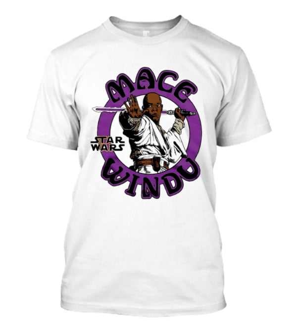 Star Wars Mace Windu Purple Jedi T-Shirt