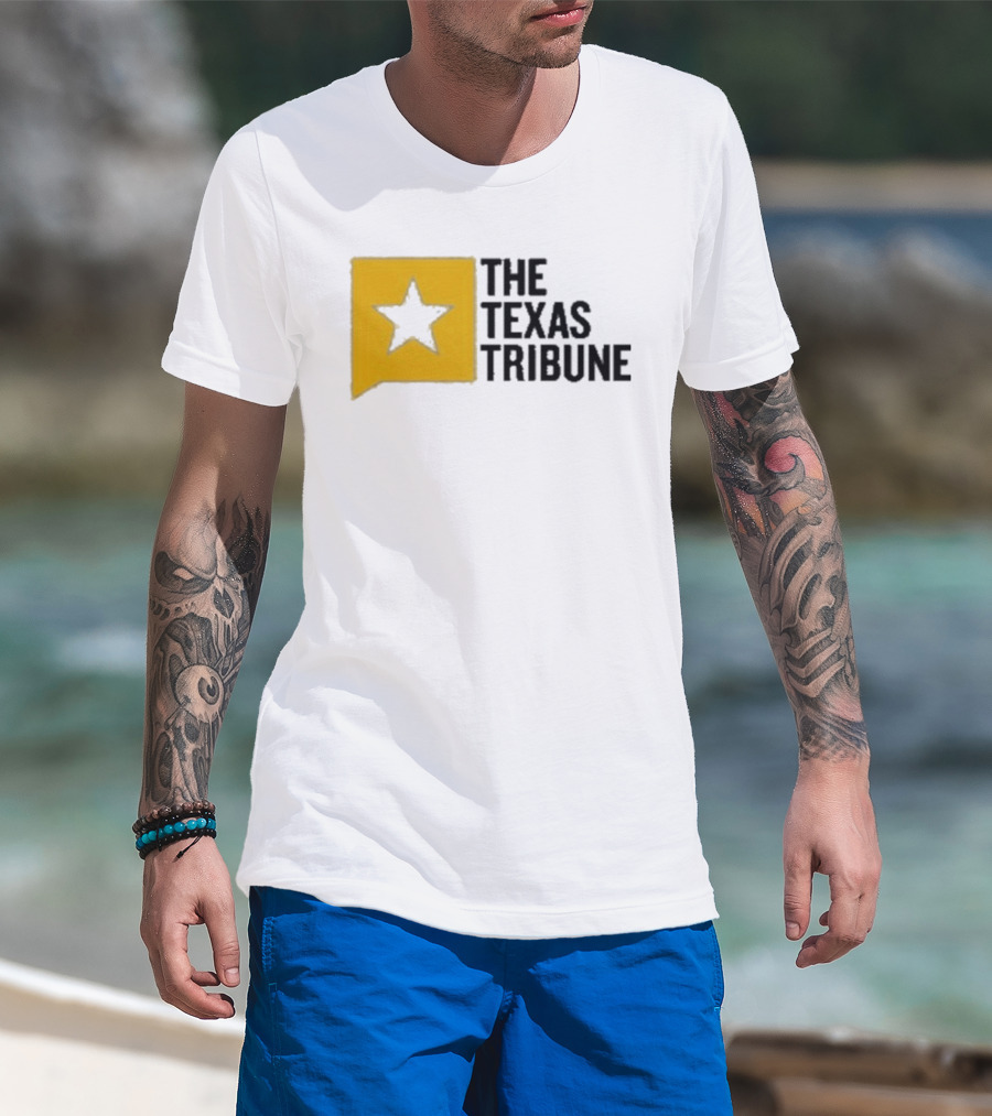 The Texas Tribune Star Athletic Heather T-Shirt