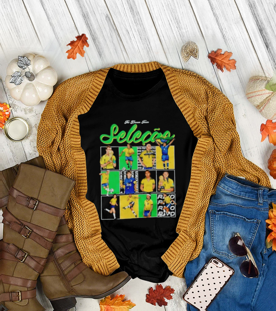 Selecao Brasil Football Legends Soccer Dream Team Series T-Shirt